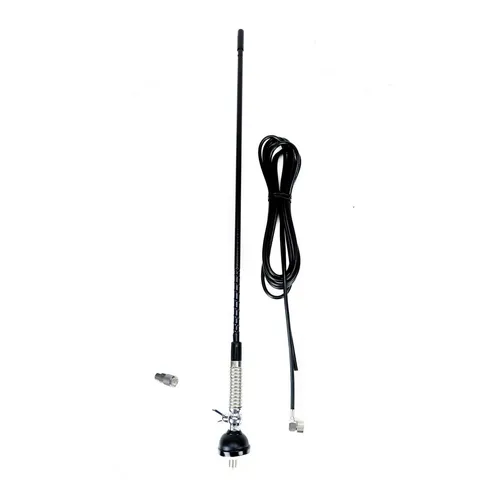 PNI S60 CB-Funkantennen kmpl. ca 60 cm mit Fuß und 4mtr Kabel + PL Stecker X