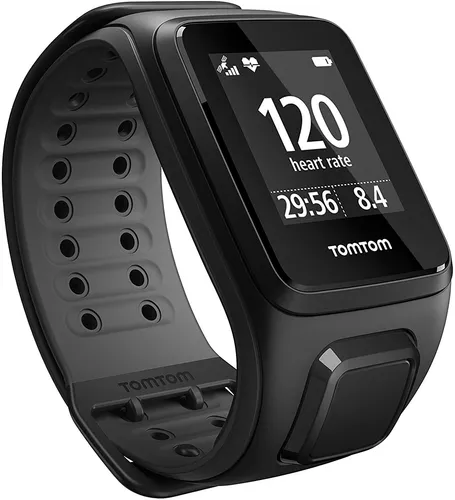 Produktbild TomTom Runner 2 Cardio GPS Uhr schwarz Gr. S