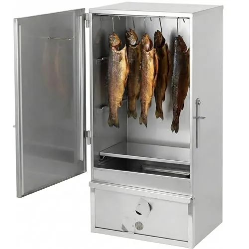 Jaeger Räucherofen Edelstahl OCTO 80x40x27 cm