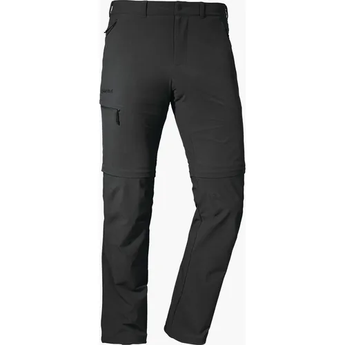 Schöffel Pants Koper1 Zip Off asphalt (9830) 29 - Wanderhose mit abzippbaren Hosenbeinen, kühlendem S.Café Ice-Cafe Effekt und 4-Wege-Stretch für optimale Bewegungsfreiheit und Tragekomfort.