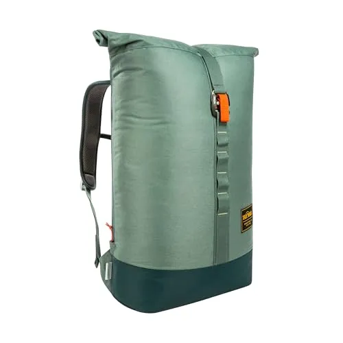 Tatonka Daypack City Rolltop 27l - Nachhaltiger Kurierrucksack mit Laptopfach - Daypack aus recycelten Materialien, PFC-frei und mit gepolstertem Laptopfach für Geräte bis 15,4 Zoll, ideal für Schule, Uni und Freizeit.