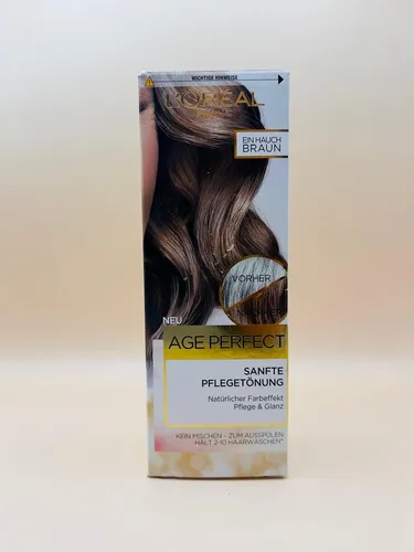 Produktbild L'Oréal Age Perfect Sanfte Pflegetönung Braun 80 ml