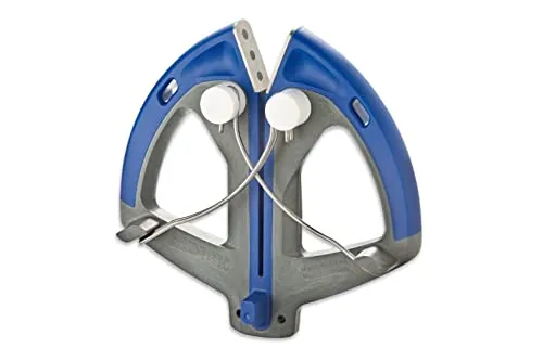 Dick Messerschärfer Magneto Steel Hyper-Drill - Küchenmesser Schärfer mit integriertem Magneten für präzise Winkelführung. Superfeinzugstäbe sorgen für glatte Klingen und reduzieren Verletzungsgefahr – ideal für Hobbyköche und Profis.