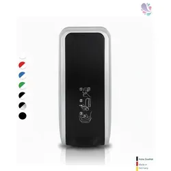 Spender für Toilettensitzreinigung MANUELL bis zu 1.000 Anwendungen je 1-Liter, blitzschneller Kartuschenwechsel, Blanc Cosmos