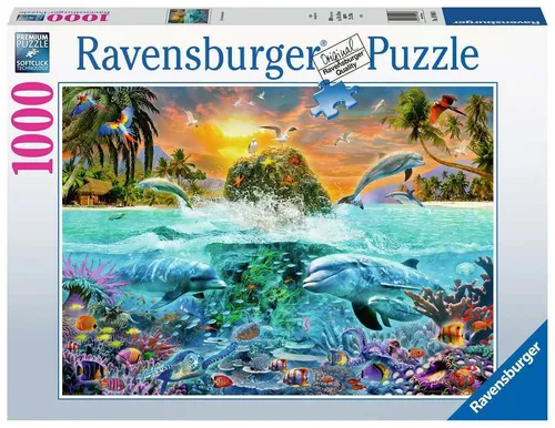 Ravensburger 19948 Puzzle Die Unterwasserinsel Teileanzahl 1000