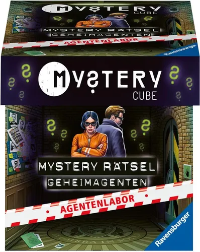 Ravensburger 20227 - Mystery Cube - Das Agentenlabor - Für Rätsel-Begeisterte ab 10 Jahren