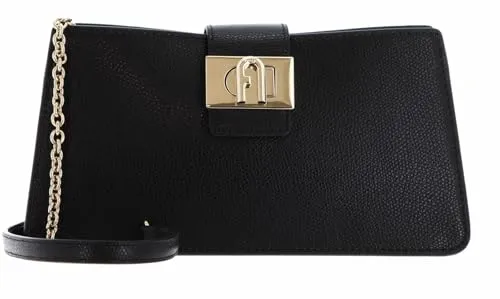 Furla Mini Crossbody Bag aus echtem Leder, Nero von Furla