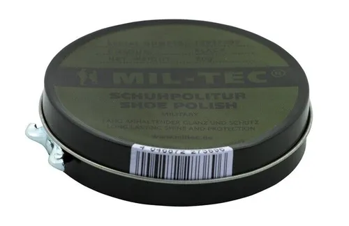 Mil-Tec Lederpflege Schwarz 80g