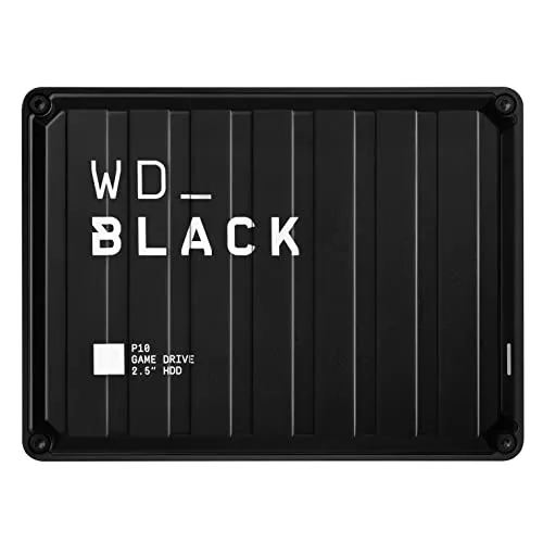 WD_BLACK P10 Game Drive for Xbox 4 TB – Externe Festplatte für grenzenloses Gaming