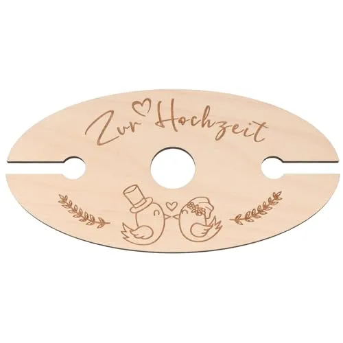 Spruchreif | Praktisches Geschenk für Weinliebhaber | Weinglashalter aus Holz | Weinständer | Geschenkidee | Geschenk zur Hochzeit
