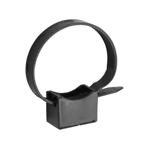 Elektrikerschellen | Kunststoffschellen | Kabelbinder | Kabelbinder | 10 Stück Kabelbinder Befestigung für Kabel 16 Ø/32 mm schwarz | 709131 Debflex