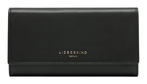 Liebeskind Berlin Women's Valentina Purse, Black Sheep - Damen-Geldbörsen aus hochwertigem Lammleder mit integriertem RFID-Schutz und herausnehmbaren Kartenetui für stilvolle Sicherheit und Ordnung.