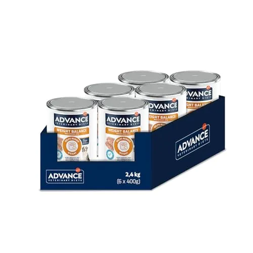 Advance | Hundenassfutter | Weight Balance | Übergewicht | 6 x 400 g