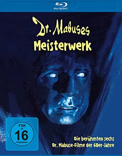 Dr. Mabuses Meisterwerk - Box [Blu-ray] - Filme, faszinierende Sammlung klassischer Filme mit spannenden Geschichten, freigegeben ab 16 Jahren.