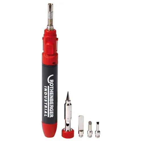 Rothenberger Micropen-Set 1300 °C - Lötgeräte, präzise Temperaturregelung bis 1300 °C für effektives Löten und Abflammen, ideal für anspruchsvolle Anwendungen.