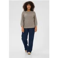 Strickpullover Regular fit light grey