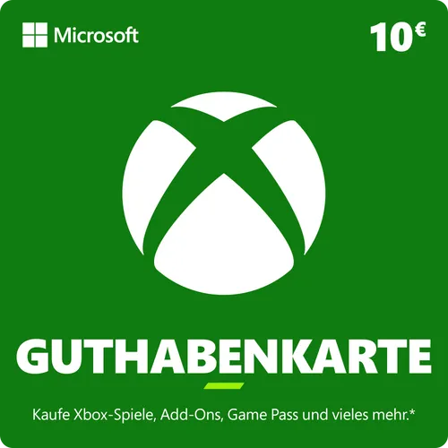 Xbox Guthabenkarte 10 EUR Download