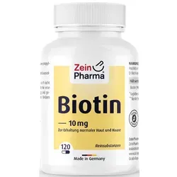 Biotin 10 mg Kapseln hochdosiert 120 St