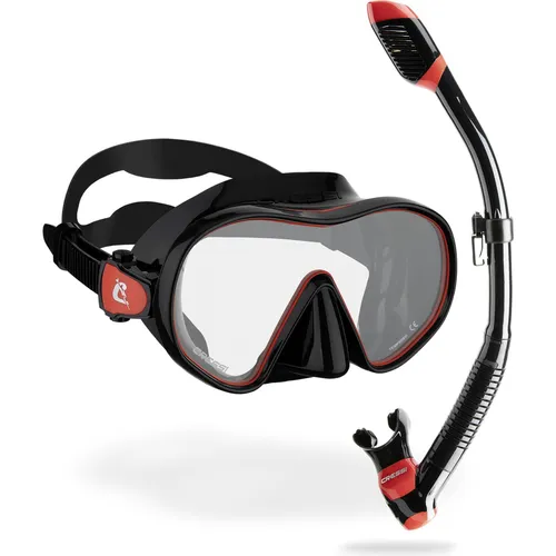 CRESSI F-Dual + Supernova Dry Combo Black/Red