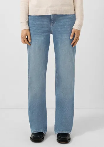 QS Stretch-Jeans CATIE Wide Leg 5-Pocket-Form