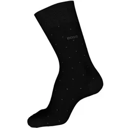 BOSS Business Mercerized Cotton George Dots Sock Schwarz Gr 43/44 Herren