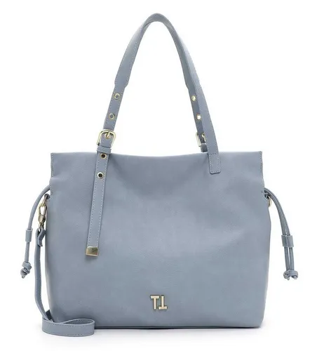 Tamaris Shopper TAS Franca für Damen in Blau - Stylische Handtasche aus hochwertigem Synthetikmaterial, mit praktischem Reißverschluss und abnehmbarem Schulterriemen – ideal für den Alltag.