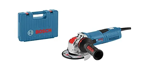 Bosch Professional Winkelschleifer GWX 13-125 S - 1300 Watt, X-LOCK Zubehör - Leistungsstarker Winkelschleifer mit 1300 Watt und innovativem X-LOCK System für schnellen Zubehörwechsel. Ideal für präzises Arbeiten in der Werkstatt oder auf der Baustelle.