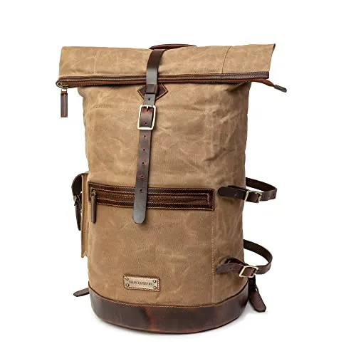 DRAKENSBERG Rucksack Seesack »Dale« Khaki-Sand in braun von DRAKENSBERG