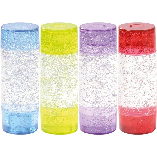 EDUPLAY 120533 Glitterröhre, Ø 5 x 14,7 cm, Kunststoff (Farbe zufällig)