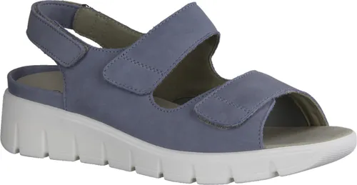 Waldläufer Sandaletten Gr. 5 - Bequem und Flexibel - Wanderschuhe mit herausnehmbarem Fußbett und stabilisierender Klettverschluss, ideal für langen Tragekomfort und flexible Bewegungen.