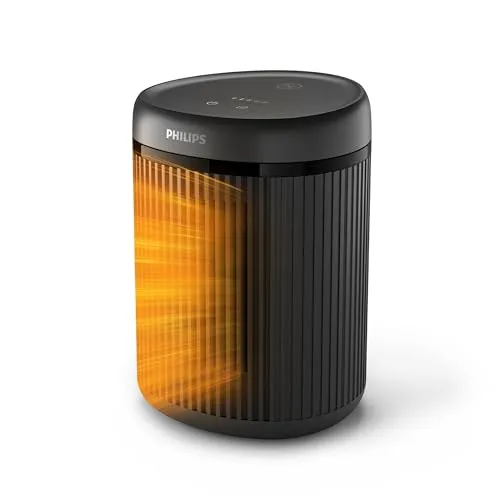 Philips CX 2120/01 Heizgerät - Energieeffizientes Heizgerät mit 1500 Watt Leistung, ideal für Räume bis 15 m² und leise mit nur 24 dB(A) Schallleistung.