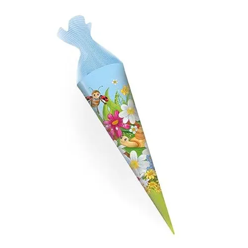 TRÖTSCH- Schultüte 35 cm Wiesenfreunde: Schultüte Einschulungstüte Zuckertüte Geschwistertüte