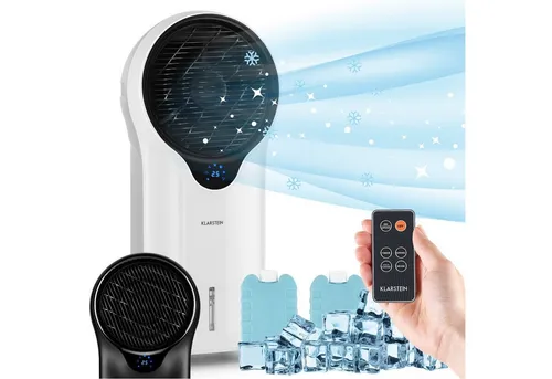 Whirlwind 3-in-1 Luftkühler Ventilator Luftbefeuchter 1600 m3/h Weiß - Klimaanlage mit 3-in-1-Funktion: Kühlt, befeuchtet und sorgt für frische Luft, ideal für kleine Räume und ganzjährig für mehr Wohlbefinden.