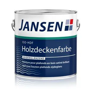 Jansen ISO-HDF Holzdeckenfarbe weiß matt 0,75 l