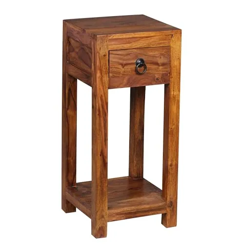 FINEBUY Beistelltisch FB37959 in braun von FineBuy