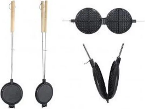 degawo Feuerschale Waffeleisen in schwarz von degawo