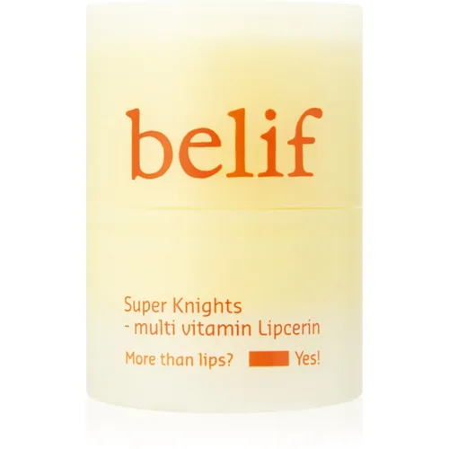 belif Super Knights Multi Vitamin Lipcerin ultra-nährender Balsam für die Lippen 15 ml
