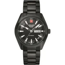 Swiss Alpine Military - 7090.2177 - Armbanduhr - Herren - Automatik - Schwarz