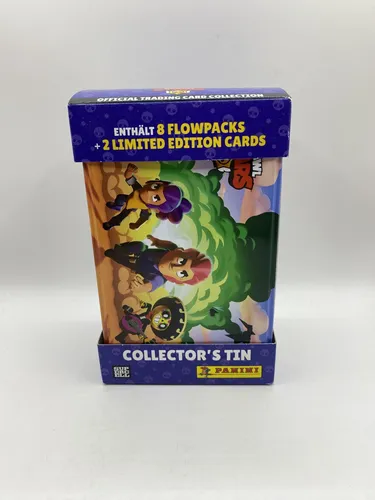 Panini Brawl Stars Trading Cards Metalldose von Panini