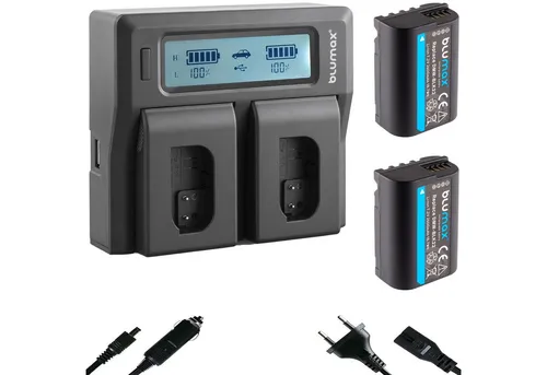 Blumax Akku passend für Panasonic DMW-BLK22 2250mAh 7,4V Kamera-Akku