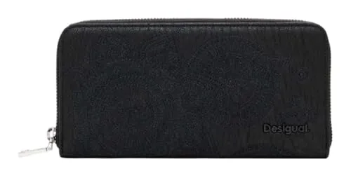 Desigual Mone_Dejavu Fiona Bi-Fold Wallet, schwarz von Desigual