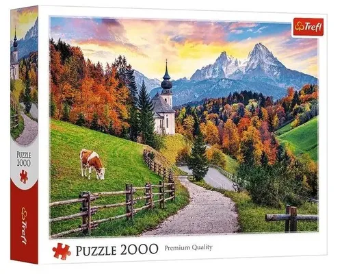 PUZZLE 2000 Bawarskie Alpy jesienią 27127 Trefl 5900511271270