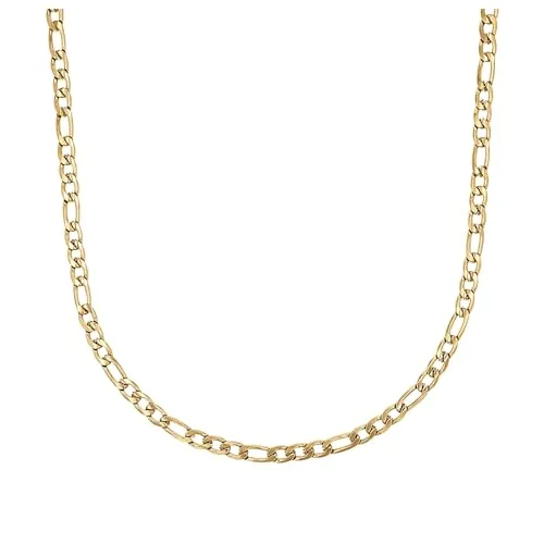 NOELANI Halskette Edelstahl Damen – Chunky Chain in Gold - Bijouterie Ketten mit Anhänger, hochwertiger Edelstahl 316L, individuell tragbar und kommt in einer eleganten Schmuck Geschenk Box.