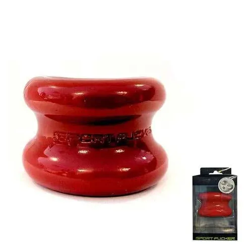 Sport Fucker TPE Muscle Ball Stretcher Rot