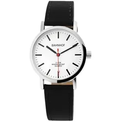 Bahnhof Unisex Uhr – 3 Bar Wasserdicht Quarz Uhrwerk