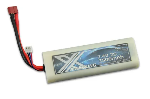 7.4V 3500mAh Hardcase Lipo Akku mit DEAN Stecker - Akkus, leistungsstarker 20C Lipo Akku für optimale Performance in RC-Modellen und Drohnen.