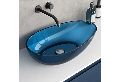 doporro Waschbecken Aufsatzwaschbecken Oval Col809 von doporro