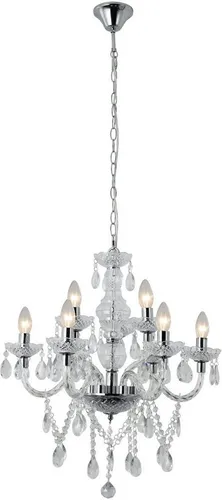 SalesFever Kronleuchter Matteo, 9-flammig aus Acryl-Glas von SalesFever