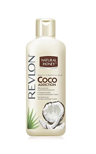 Revlon Natural Honey Shower Gel/Duschgel Coconut mit Kokosöl - 650 ml