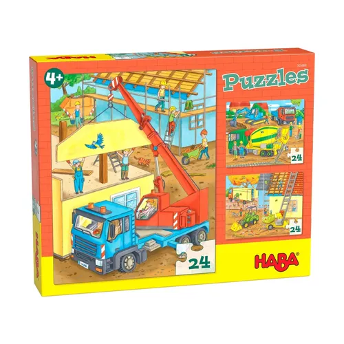 Puzzles Auf der Baustelle (Kinderpuzzle) von HABA